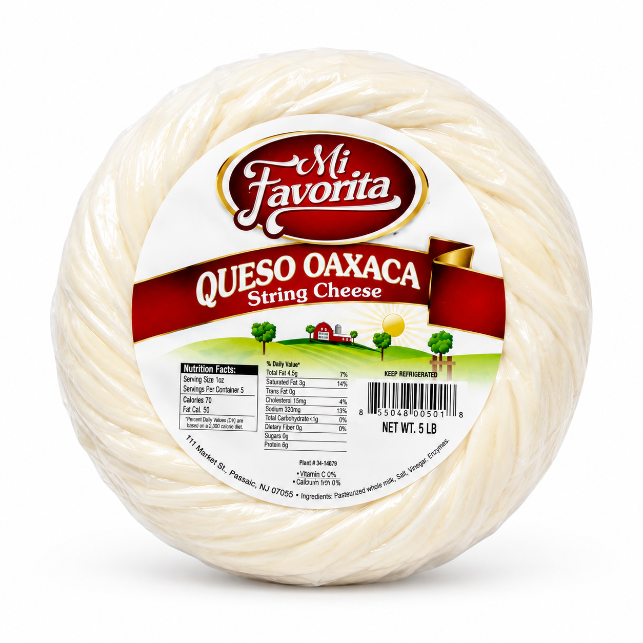 Queso Oaxaca Mi Favorita