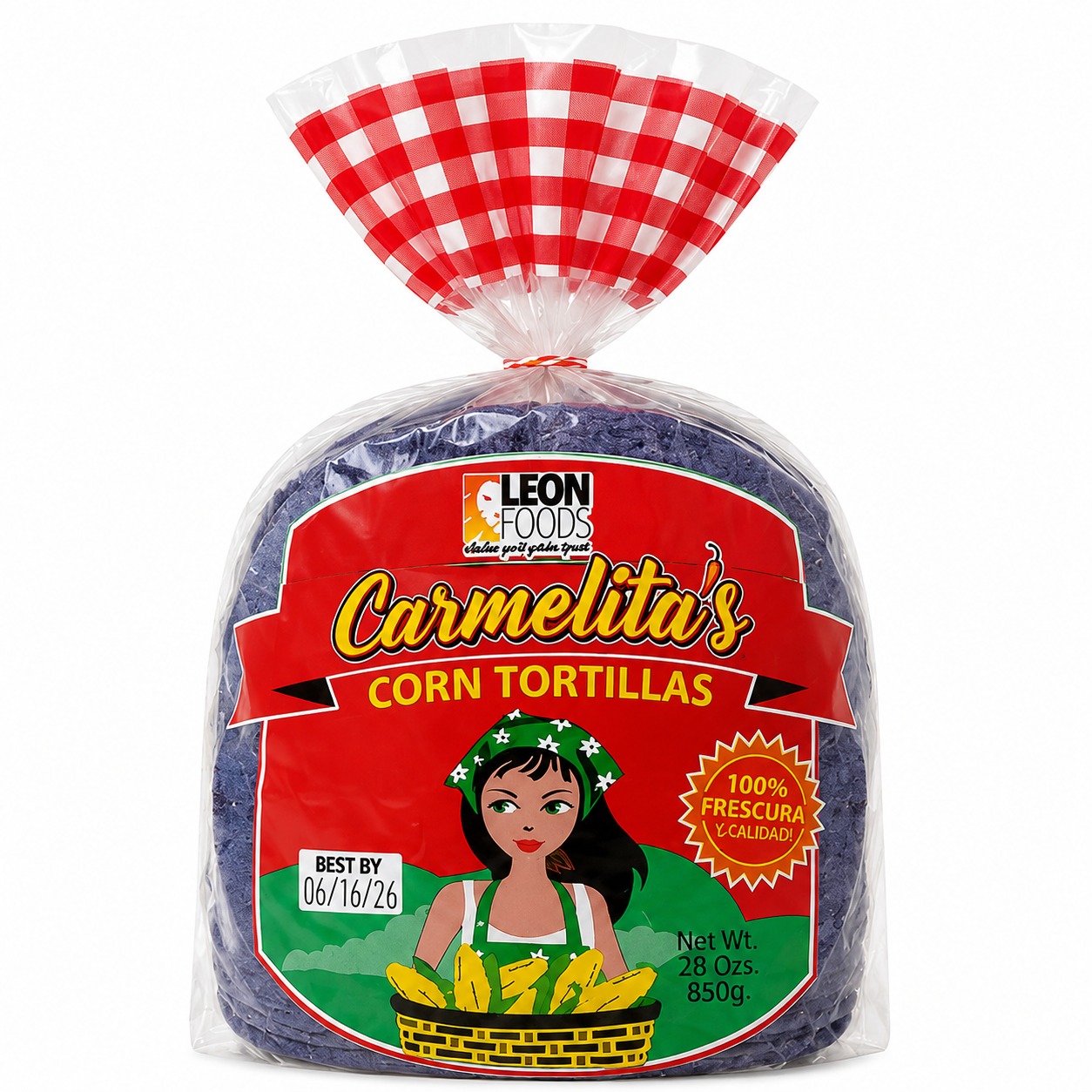 Carmelitas Corn Tortilla Azul