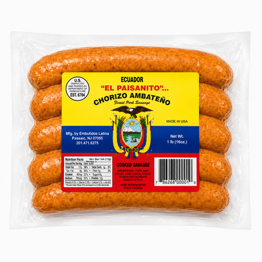Chorizo Ecuatoriano El Paisanito